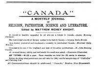 1891 ad for Canada,In Methodist Magazine, Vol. 34