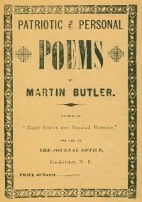 Patriotic and Personal Poems, Martin Butler